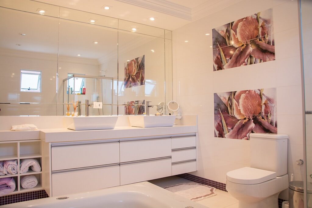 Une salle de bain 