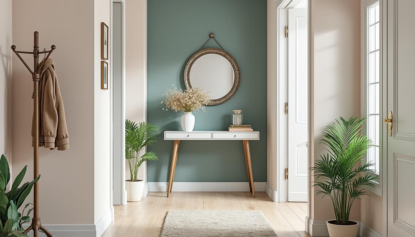 découvrez comment transformer une entrée étroite en un espace accueillant grâce à une palette de couleurs adaptée. conseils et astuces pour agrandir visuellement votre entrée avec style.