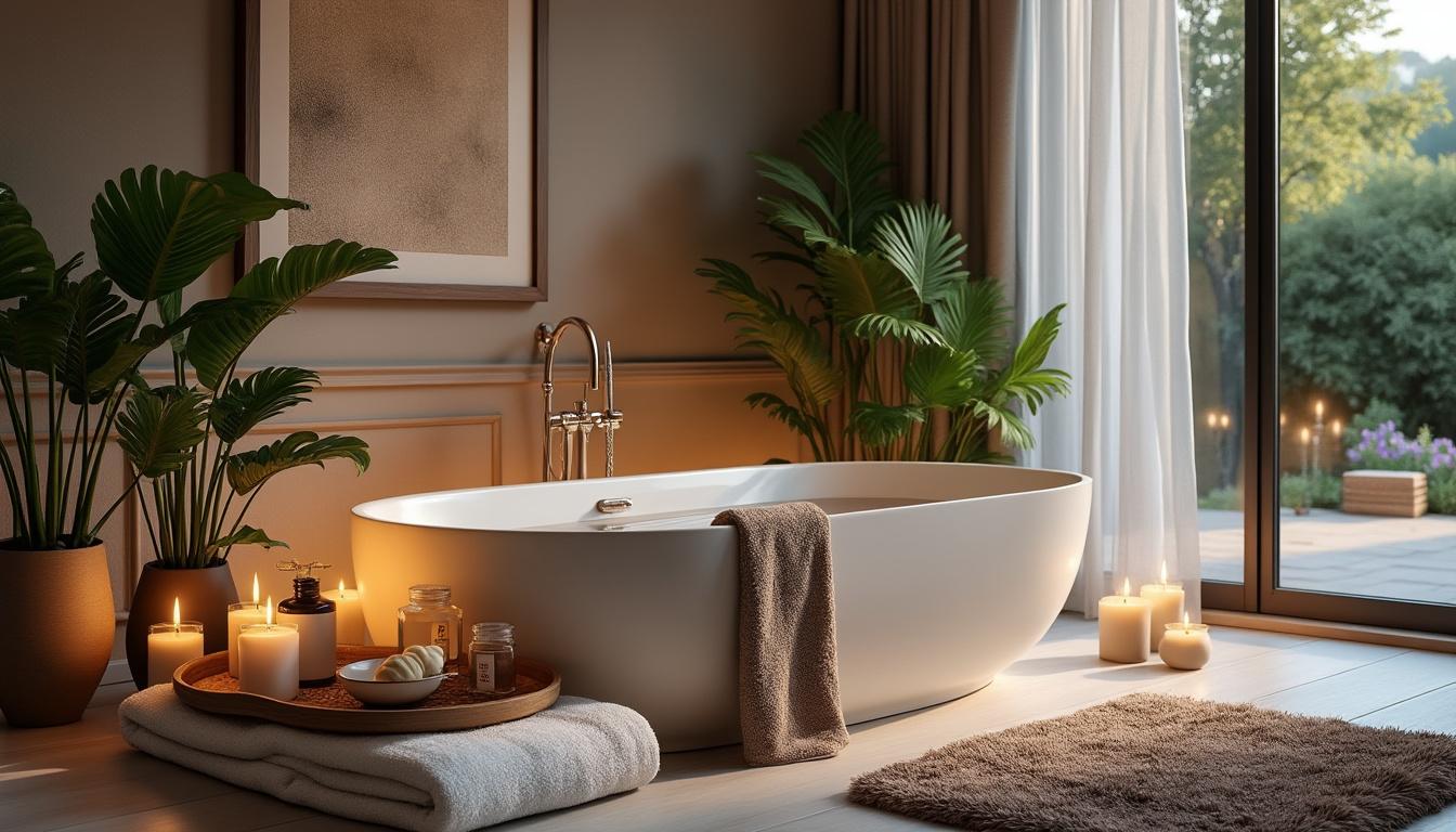 envie d'une salle de bain digne d'un spa ? découvrez nos astuces de décoration faciles pour transformer votre espace en un lieu de détente et de bien-être à la maison.