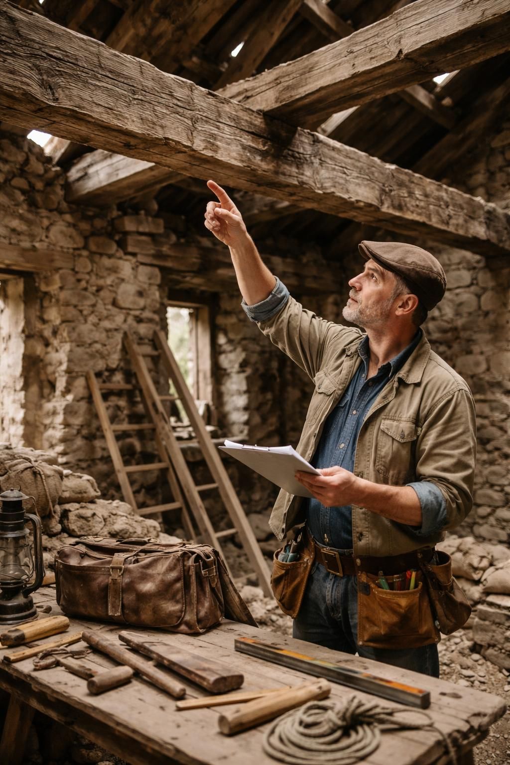 d&eacute;couvrez comment un artisan anticipe et g&egrave;re les impr&eacute;vus techniques lors de travaux sur un chantier ancien pour assurer la r&eacute;ussite du projet.